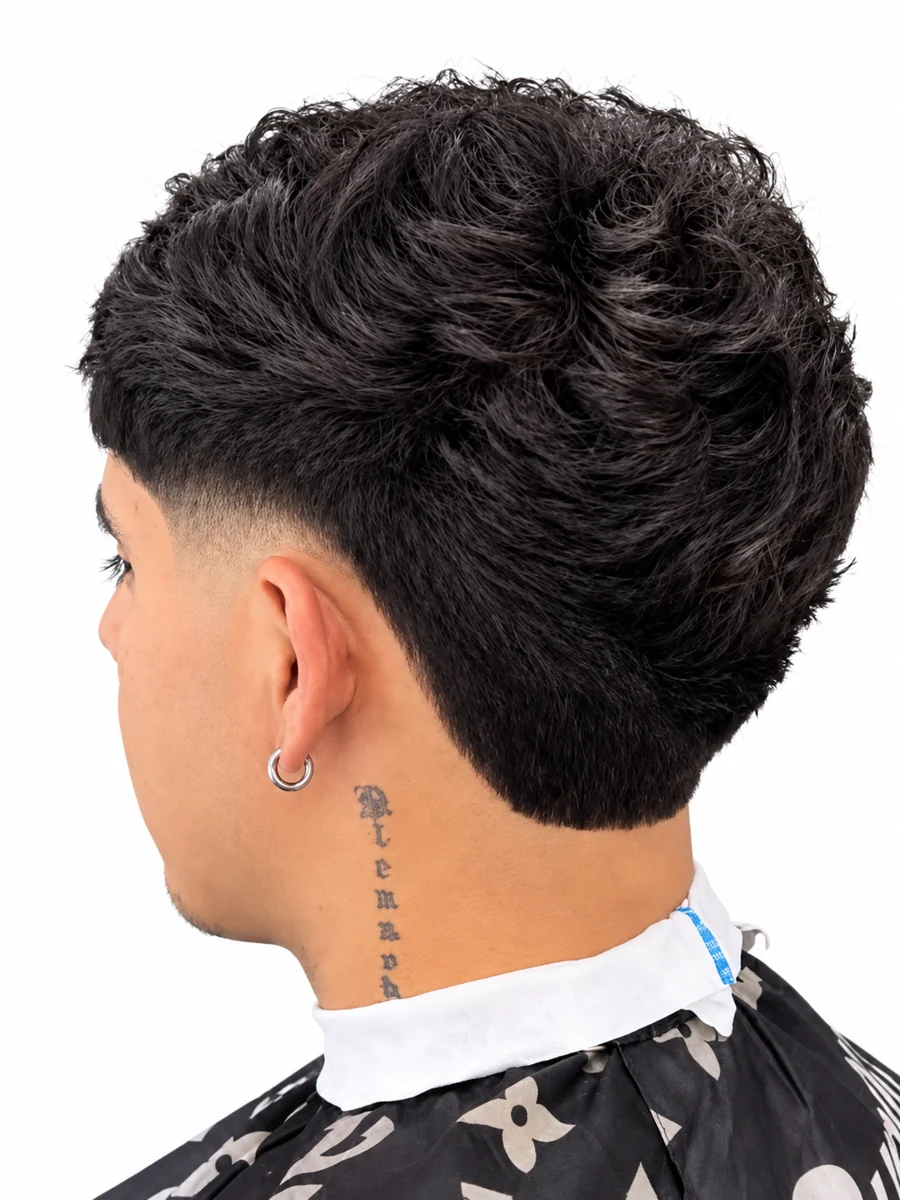 Textured Modern Mullet & Low Taper Fade